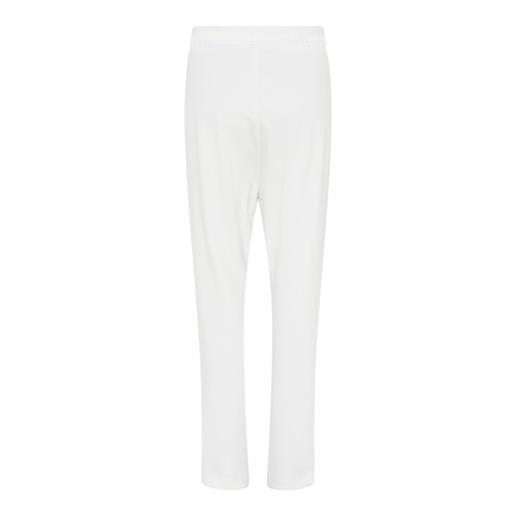 Women's White Pull On Casual Pants Size 16 Athleisure Zip Up NWT I'CONA - Picture 2 of 5